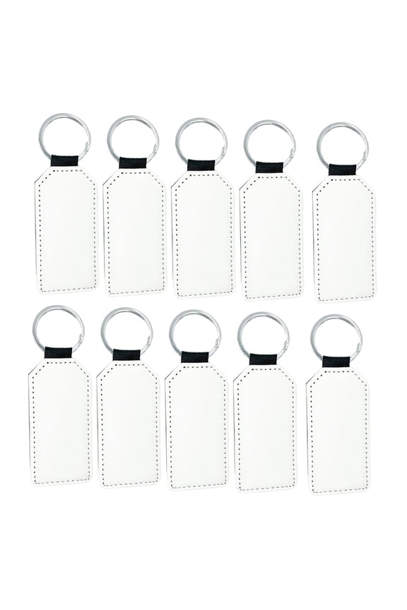 Sublimation Blank Keychain Craft Keys Holder Key Chain Heart Bottle
