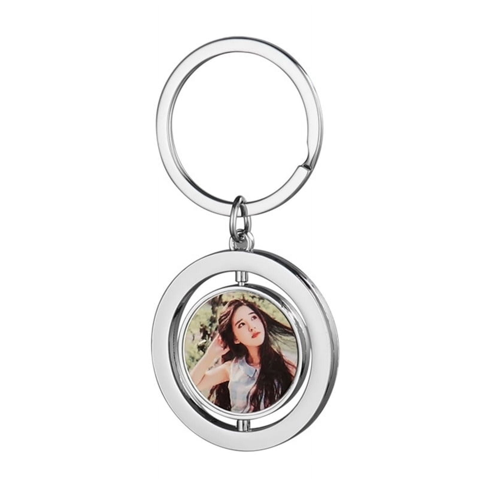 Transfer Case Keychain Sublimation Blank Keychain Metal Heat Transfer Keychain Blank Board ...