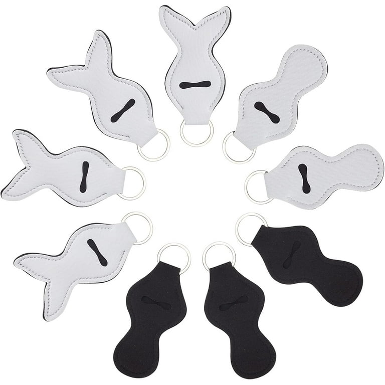 Sublimation Blank MDF Hand Sanitizer Keychain Holders Reusable