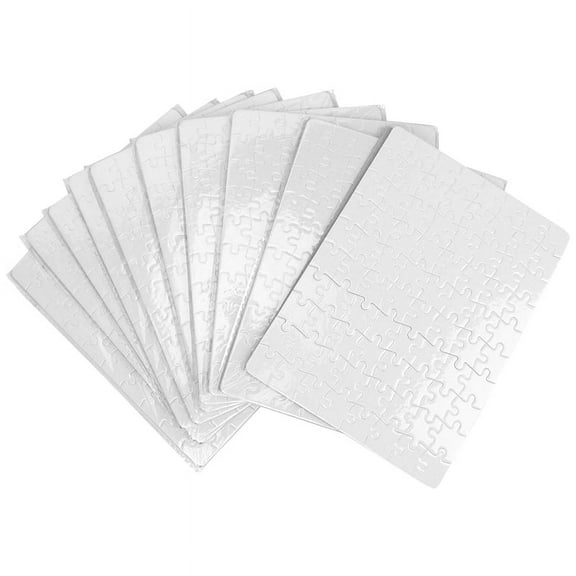 Sublimation Blank Puzzle 10Pcs/Lot DIY Craft A5 Jigsaw Puzzle for Sublimation Ink Transfer