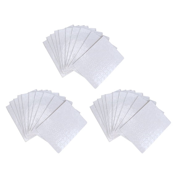 Sublimation Blank Puzzle 30Pcs/Lot DIY Craft A5 Jigsaw Puzzle for Sublimation Ink Transfer