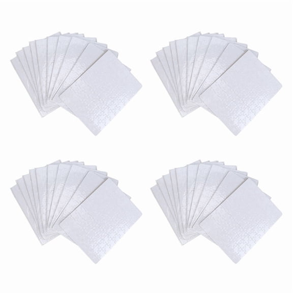 Sublimation Blank Puzzle 40Pcs/Lot DIY Craft A5 Jigsaw Puzzle for Sublimation Ink Transfer