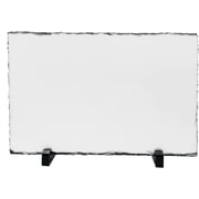 Sublimation Blank Slate Rock 7.8" x 11.8" Customized Memorial Frame with Display Stands Sublimation Personalized Picture Frame for Heat Transfer Printing 20x30cm Rectangle
