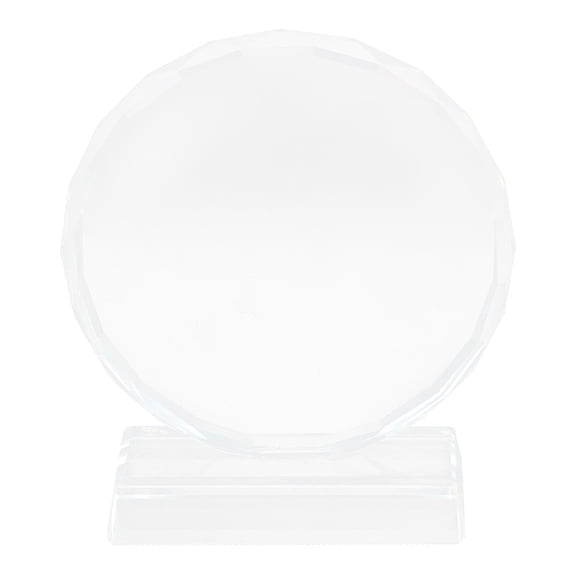 Phenofice Sublimation Glass Big Trophy Crystal Award Transparent Crystal Glass 1Pack