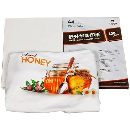 Sublimation Blanks Printing transfer Inkjet Paper 8.3"x11.7" A4 Size 100 sheets 100gsm