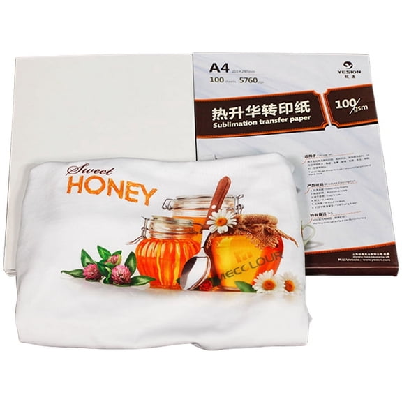 Sublimation Blanks Printing transfer Inkjet Paper 8.3"x11.7" A4 Size 100 sheets 100gsm