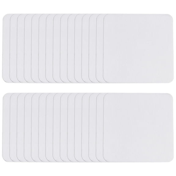 Sublimation Coasters Blanks Square Shape, 30 Pieces