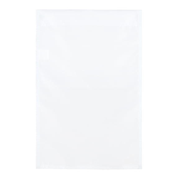 Sublimation Garden Flag by Make Market 12" x 18" White 150gsm Polyester Blank for Custom Designs & Outdoor Decor - Spot Clean Only - 12 Pack