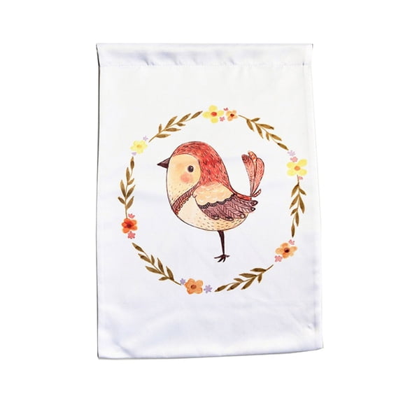 Sublimation Garden Flags Polyester Double Sided Ready for Printing Garden Banners Sublimation Flags