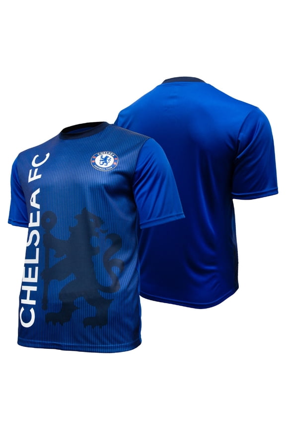 Sublimation Logo Chelsea Official Licensed Poly Soccer Jersey - X-Large