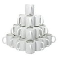 thumbnail image 1 of Sublimation Mugs 11oz - Case of 36 - Stoneware Mugs with C-Handle for Heat Press - Dishwasher & Microwave Safe - White Ceramic Mugs for DIY Crafts, 1 of 2