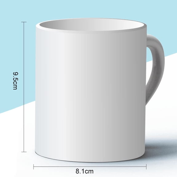Sublimation Mugs, Cups 11oz Sublimation Ceramic Blank Coffee Mugs, White Cups, Sulimation Blanks, Blank White Mugs - 36 pack bulk bundle (36pc white mug single box)
