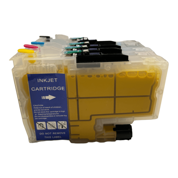 Sublimation Refillable Ink Cartridges work for brother LC3037 LC3039 J6945DW