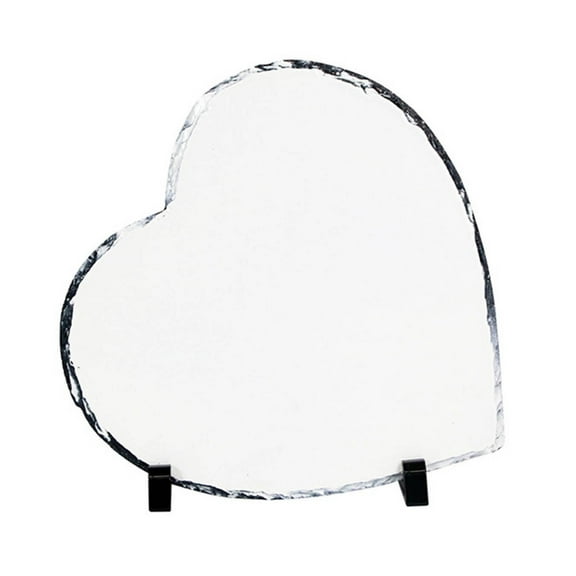 Sublimation Slates Blank Picture Frame Heat Transfer Rock Photo Frame Desk Gift