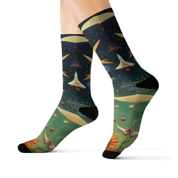 Sublimation Socks Gemini Zodiac Collection Ai