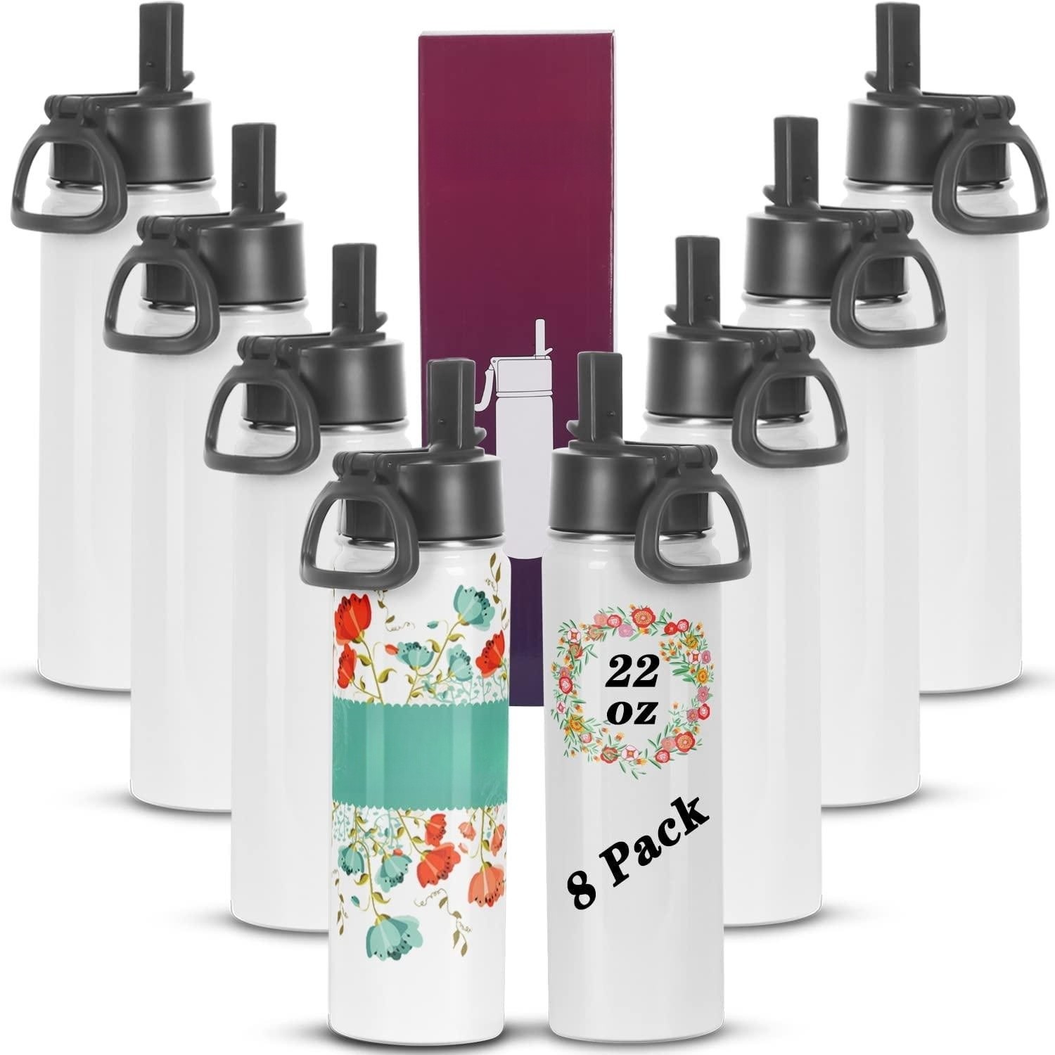 Sublimation Sports Water Bottle blanks, 22 Oz Sublimation Tumblers