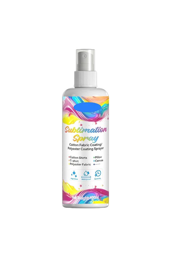 Sublimation Spray for T-Shirts - Quick-Dry High Gloss Coating 120ml