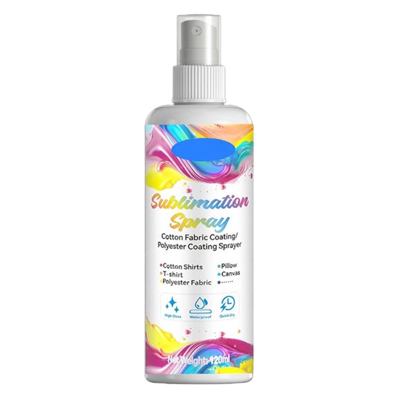Sublimation Spray for T-Shirts - Quick-Dry High Gloss Coating 120ml