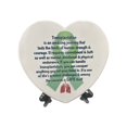 Sublimation Transplant Journey Heart Shaped Display Stand Gift for