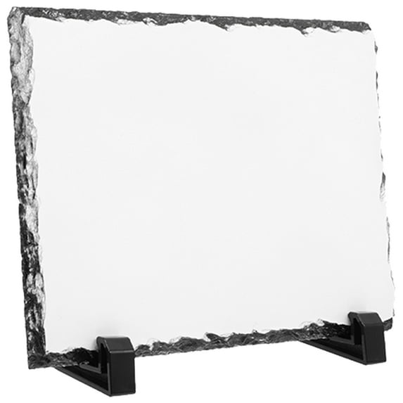 Homoyoyo Sublimation Blank Photo Plaque Stone Frame for Photo Prints and Custom