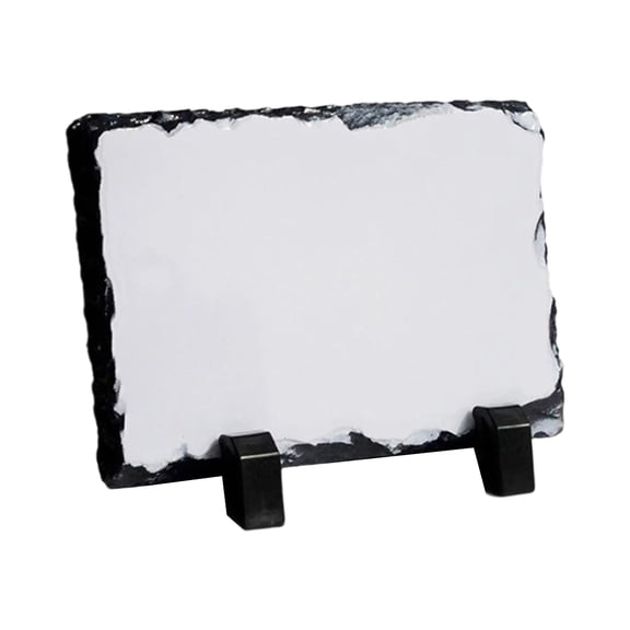Sublimations Blanks Rock Photo Slated for Photo Print Small Picture Frames Stone Photo Frames for Home Decoration