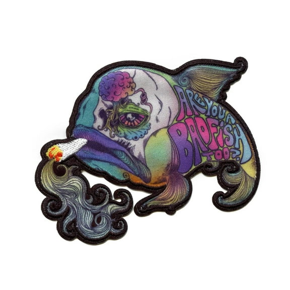 Sublime Badfish Patch Song Lyric Sublimated Iron On