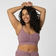 thumbnail image 1 of Sublime Bamboo Hands-Free Pumping Lounge & Sleep Bra - Mauve L Busty, 1 of 8