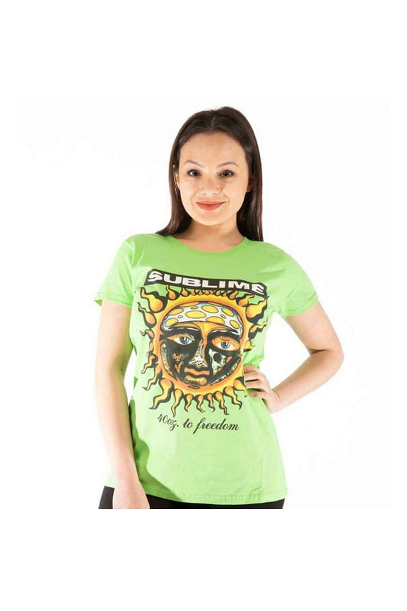 Sublime Ladies T-Shirt: 40oz To Freedom (X-Small)