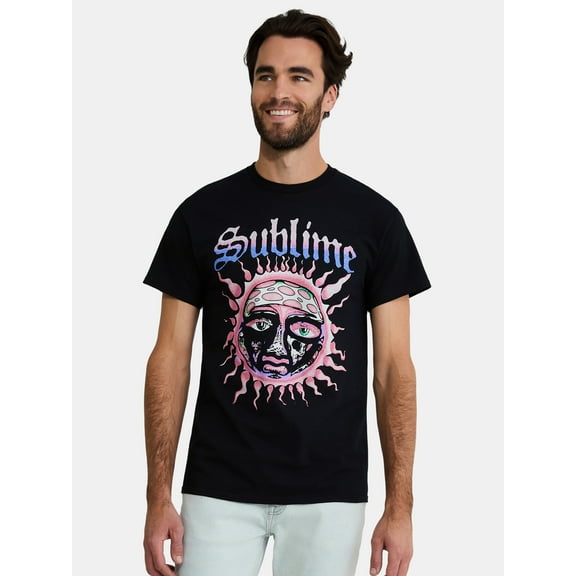 Sublime Men's & Big Men's Cotton Graphic Tee, Sizes S-3XL