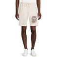 thumbnail image 1 of Sublime Men's & Big Men's Graphic Print Jogger Fleece Shorts, 1 of 5