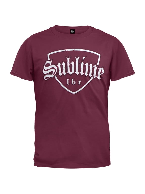 Men's Distressed Crest Short Sleeve T Shirt