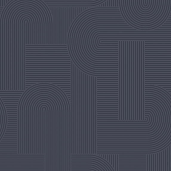 Sublime Mindfull Living Navy Wallpaper