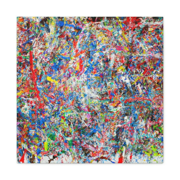 Sublime Radiant Brushstrokes - Canvas