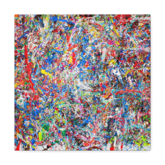 Sublime Radiant Brushstrokes - Canvas