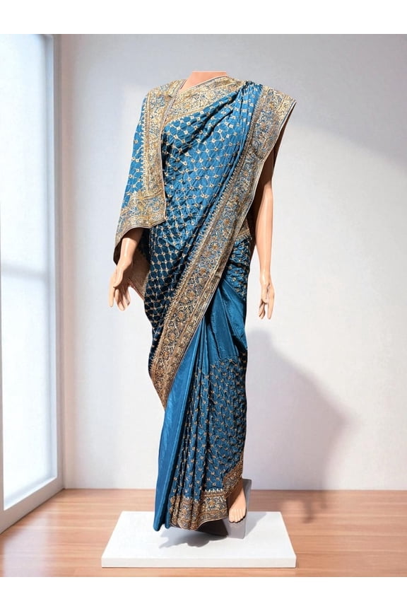 Sublime Simplicity: Traditional Designer Saree, Cultural Wear for Women