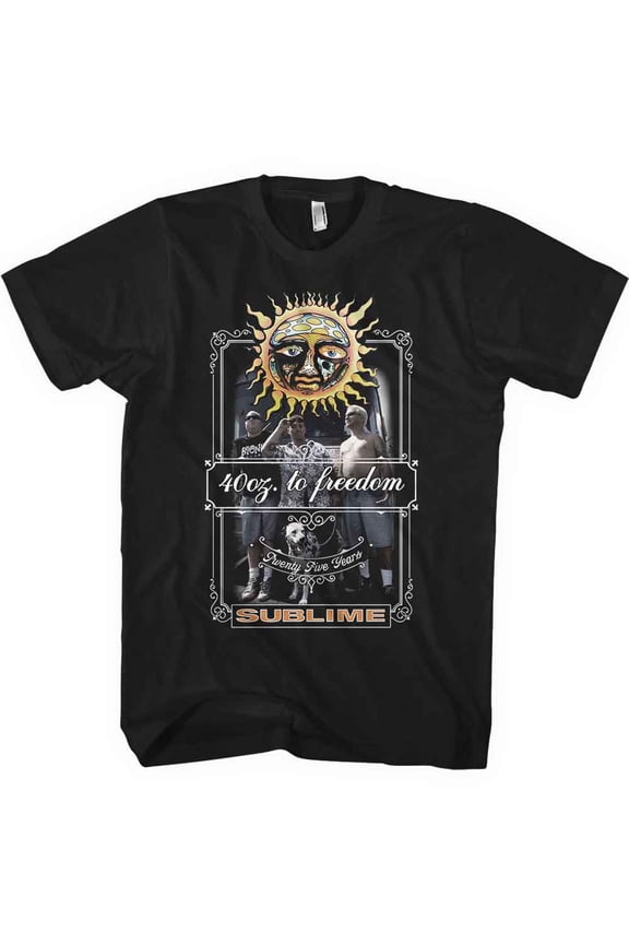 Sublime Unisex T-Shirt 25 Years (Large)
