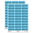 thumbnail image 1 of Sublime Work Teacher Student School Sticker Set - Light Blue - Matte Finish - 1.75" Medium, 1 of 7
