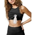 thumbnail image 1 of Kindred Bravely Sublime Hands-Free Pumping Longline Bra | Nursing Tank Tops (Black, X-Small), 1 of 4