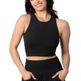 thumbnail image 1 of Kindred Bravely Sublime Maternity Longline Nursing & Maternity Bra for Breastfeeding | Nursing Tank Tops (Black, X-Small), 1 of 6