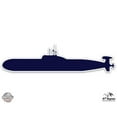thumbnail image 1 of Submarine - 12" Vinyl Sticker Waterproof Decal, 1 of 1