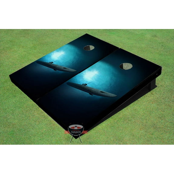 Submarine # 4 Themed Cornhole Boards