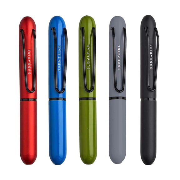 Submarine 834 Personalised Bullet Mini Ball Pen 5 Colour Set