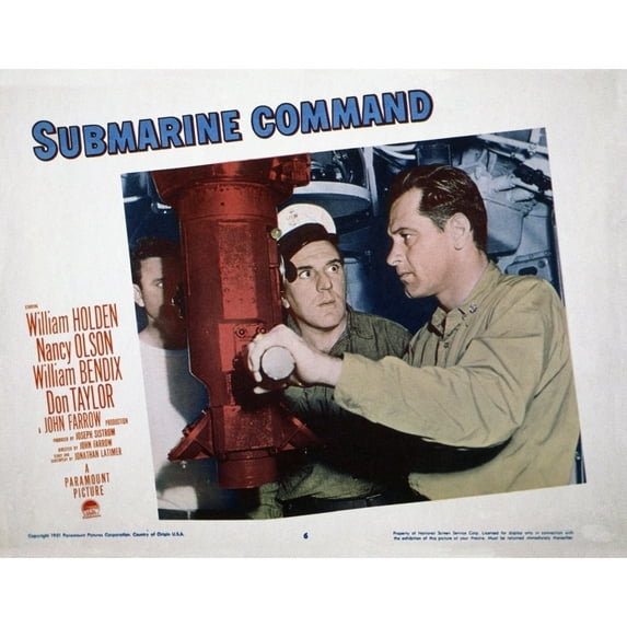Submarine Command Still (10 x 8)
