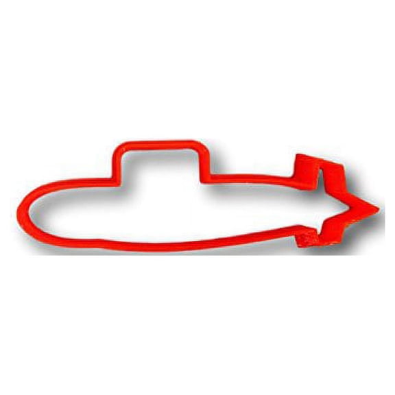Submarine Cookie Cutter (4 inches)- Fast Shipping - Sharp Edges - Exceptional Quality