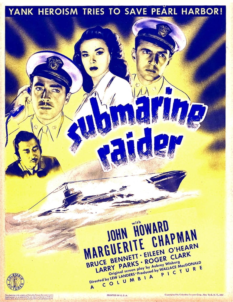Submarine Raider Canvas Art - (24 x 36)