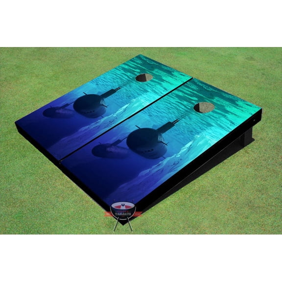 Submarine Themed Cornhole Boards