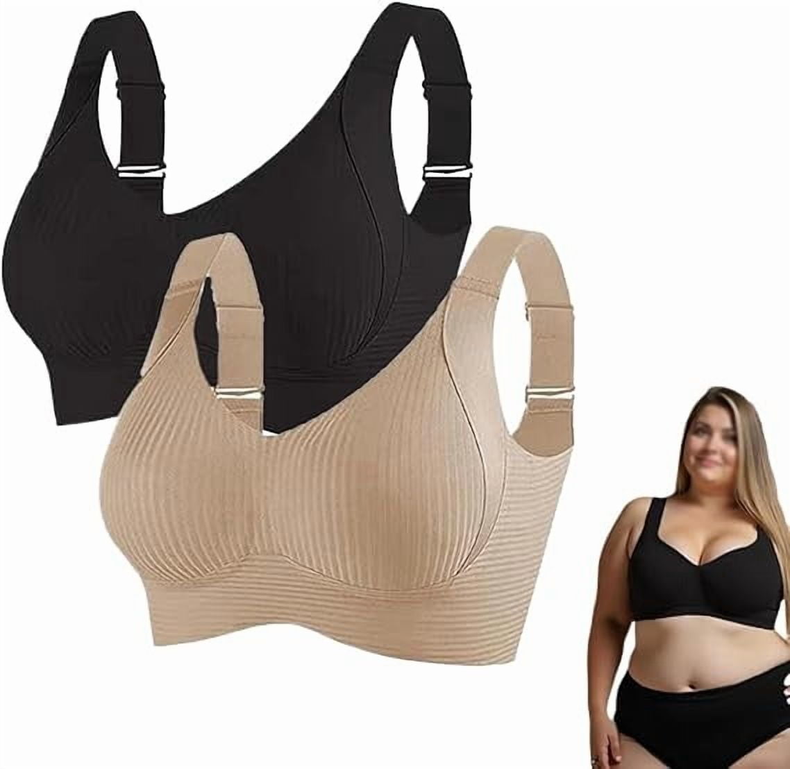 Submarinen-S Wireless Bra - Super Firming Push Up Bra With Wide Straps, Multiple Colors