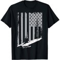 thumbnail image 1 of Submariner American Flag Patriotic Submarine Veteran Grandpa T-Shirt100% cotton, 1 of 5