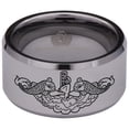 thumbnail image 1 of Submariner Tungsten Carbide Ring, 1 of 8