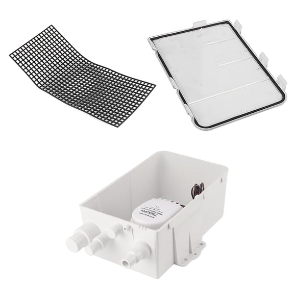 Submerged Shower Drain Pump Anti Backflow Small 12V/24V Portable Water Pump